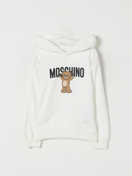 Felpa Moschino in cotone con logo