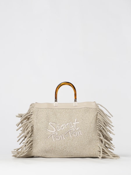 Shoulder bag woman Secret Pon-pon