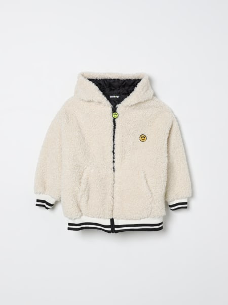 Pelliccia bomber con cappuccio teddy Barrow Kids