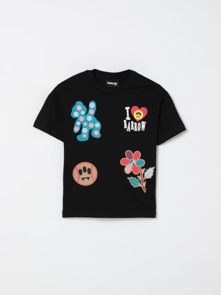 T-shirt in cotone stampata love Barrow Kids