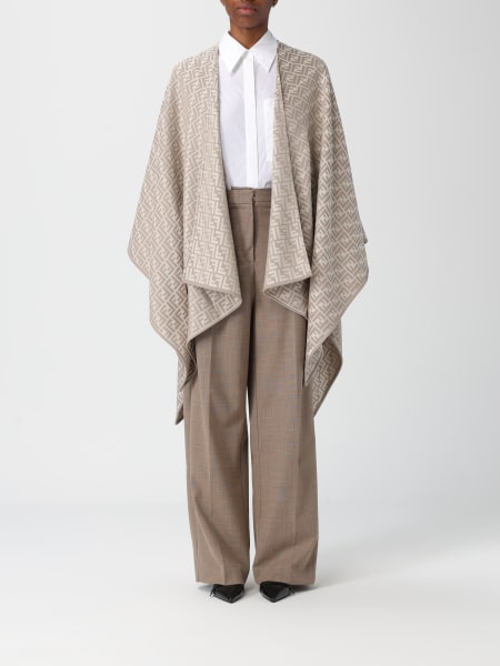 Cape woman Fendi