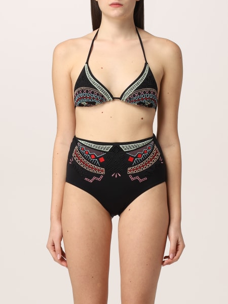 Ermanno Scervino bikini bottoms with contrasting embroidery