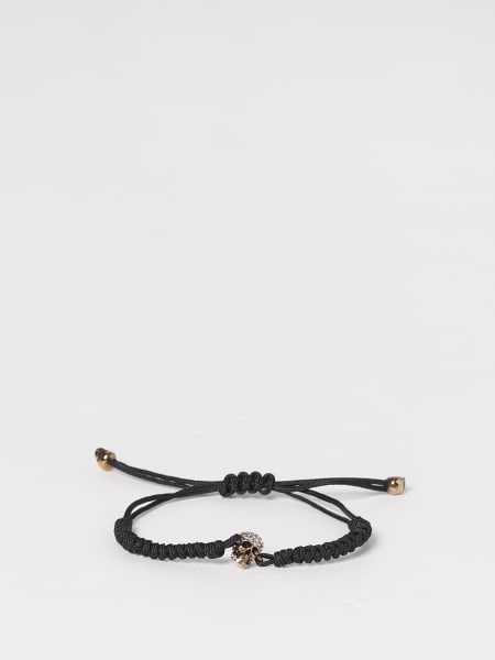 Alexander McQueen Skull cotton bracelet