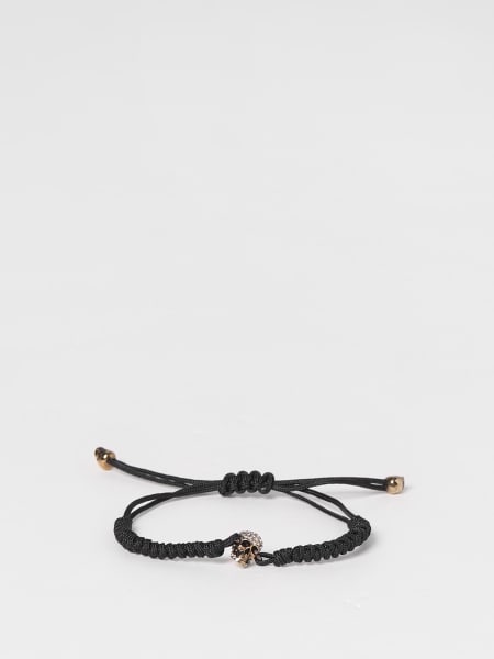 McQueen Skull cotton bracelet