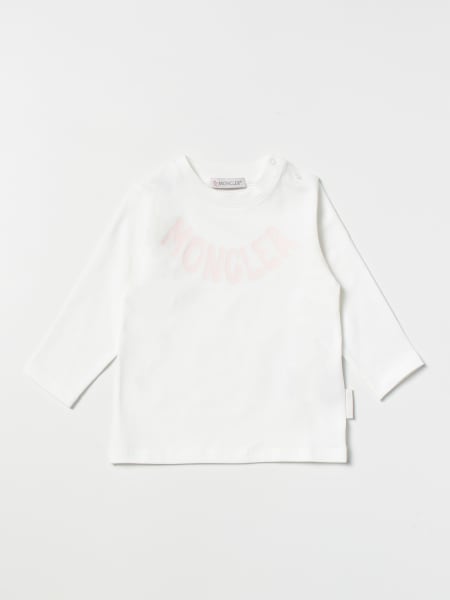 Moncler: T-shirt basic Moncler con logo