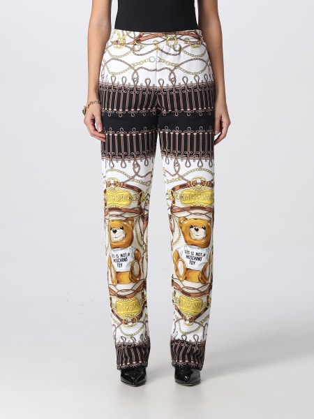 Moschino: 裤子 女士 Moschino Couture
