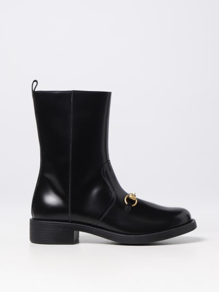 Stivaletto Gucci in pelle spazzolata