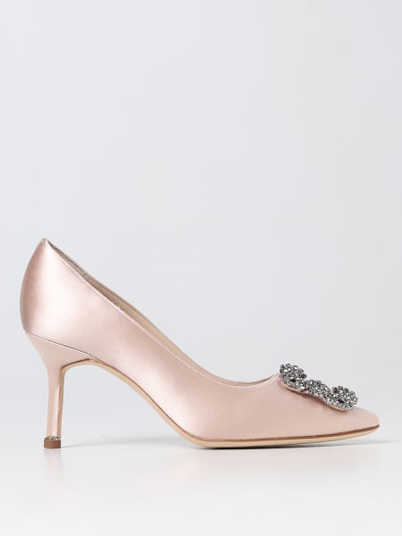 Hangisi Manolo Blahnik décolleté in satin