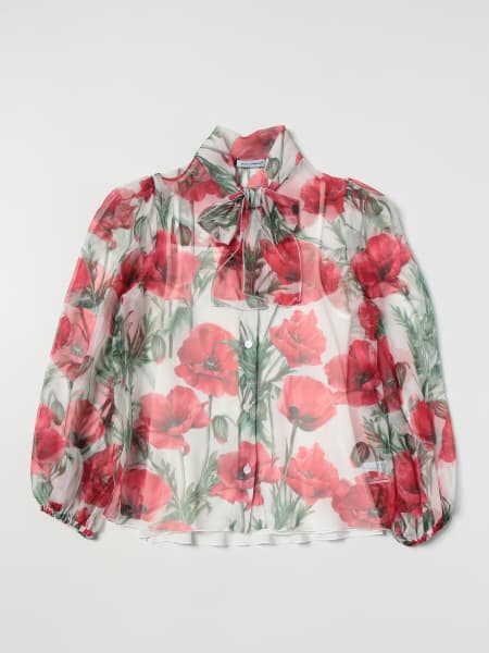 Dolce & Gabbana: Dolce & Gabbana silk shirt with floral print