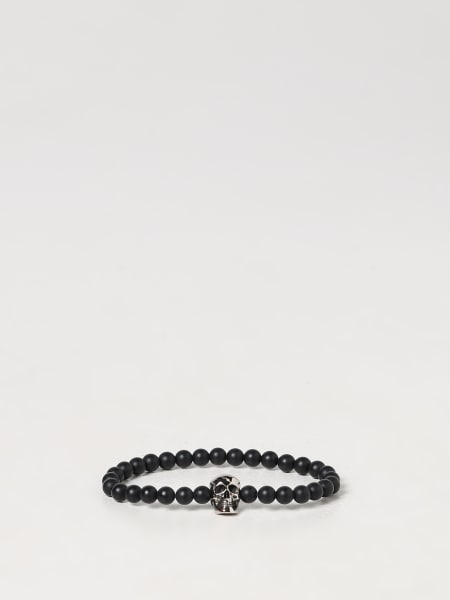 Alexander McQueen bracelet with metal Skull