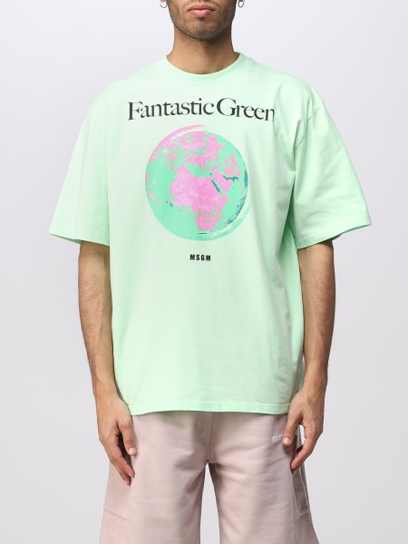MSGM: T恤 男士 MSGM