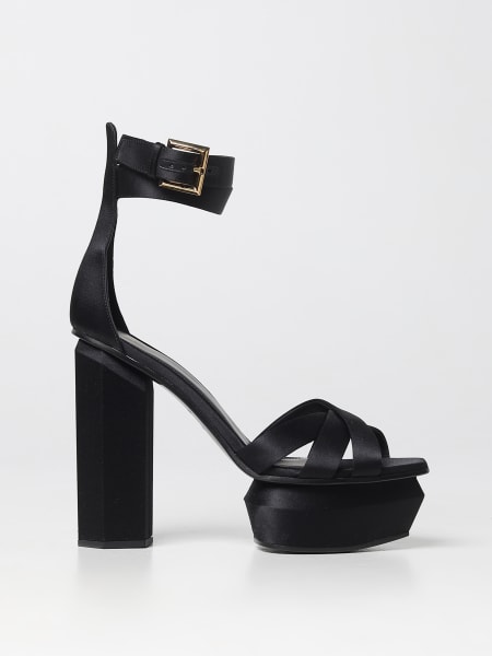 Balmain Ava sandal in satin