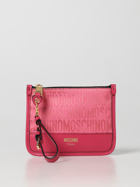 Sac pochette femme Moschino Couture