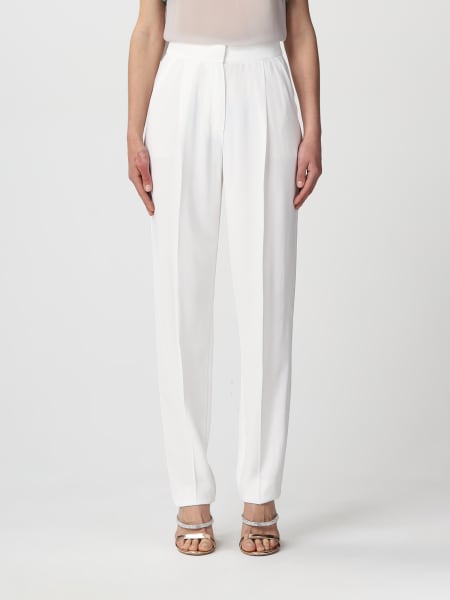 Emporio Armani pants in viscose blend