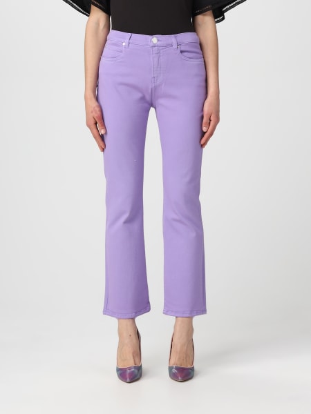 Purple jeans: Jeans woman Pinko