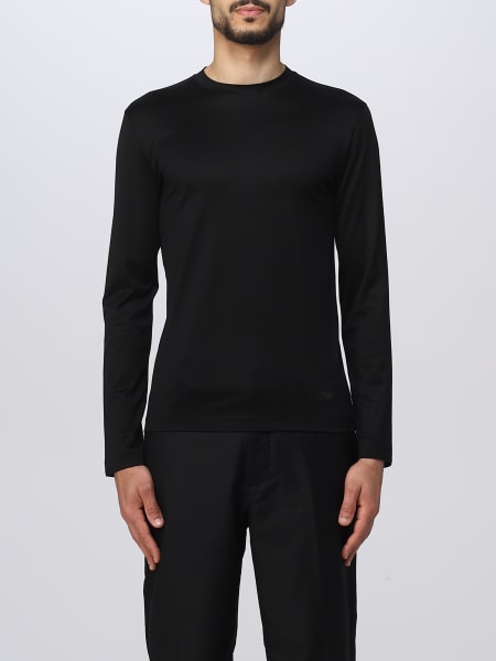 Emporio Armani cotton and lyocell T-shirt