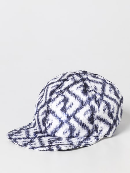 Fendi hat in silk with all-over FF monogram