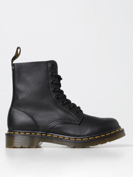 Flat booties woman Dr. Martens