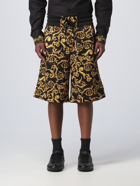 Versace Jeans Couture: Versace Jeans Couture shorts in synthetic fabric