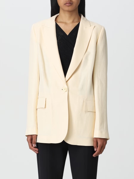 Twinset blazer in linen blend