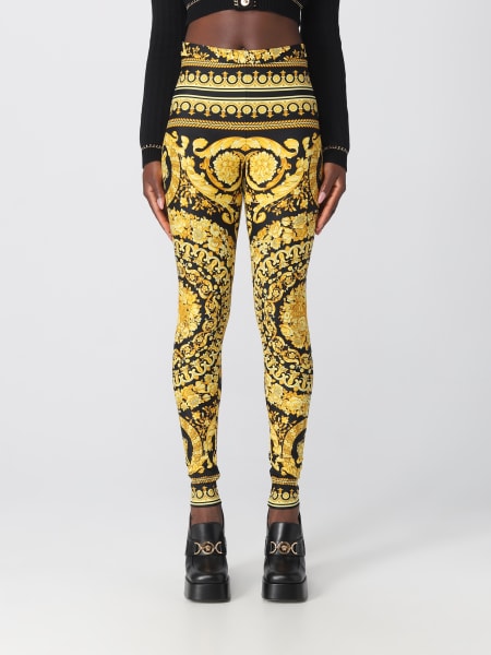 Versace Barocco pants in stretch fabric