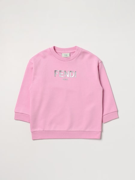 Fendi: Свитер мальчик Fendi Kids