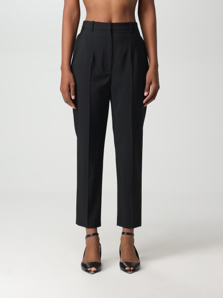 Alexander McQueen pants in wool and cupro