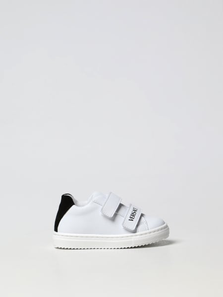 Versace Young leather sneakers