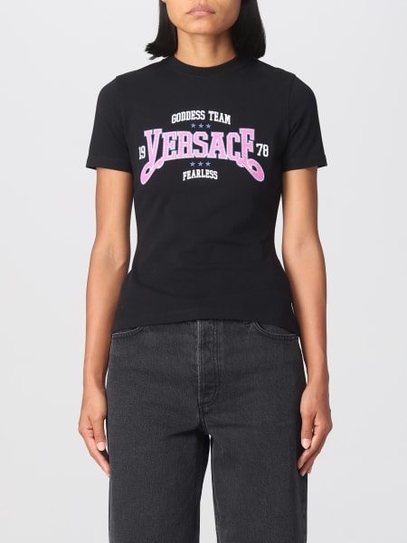 Versace cotton T-shirt with logo