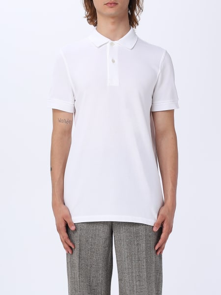 Tom Ford: Polo Tom Ford in cotone piquet