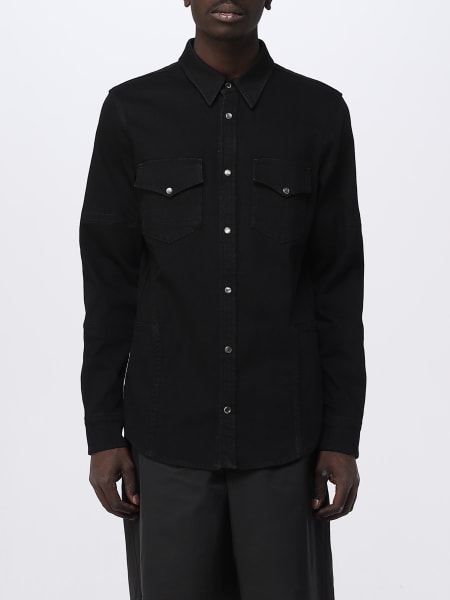 Alexander McQueen shirt in stretch denim