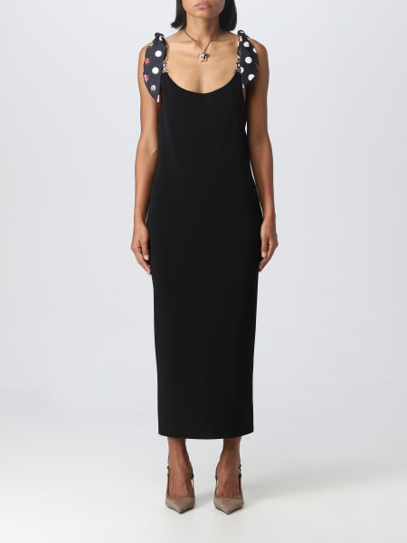 Versace midi dress in compact knit