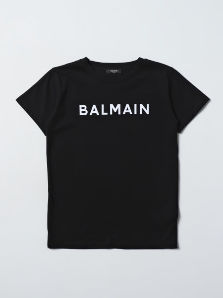 Balmain: T-shirt fille Balmain Kids