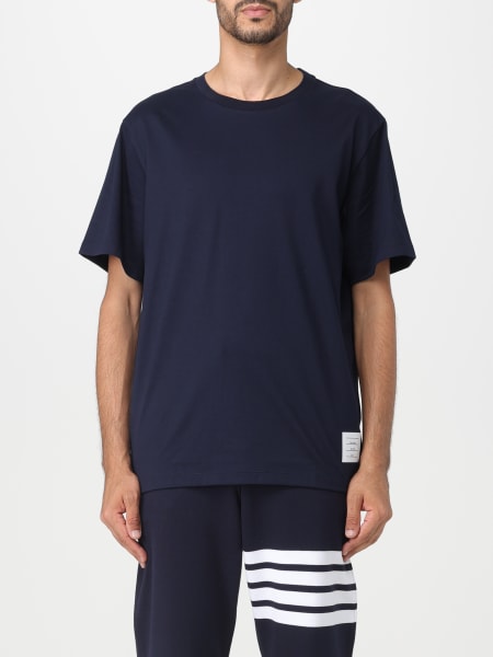 Tシャツ・カットソー THOM BROWNE Men T Shirts MJS117A GREY Thom Browne T-shirt for Men SS25 | GIGLIO.COM