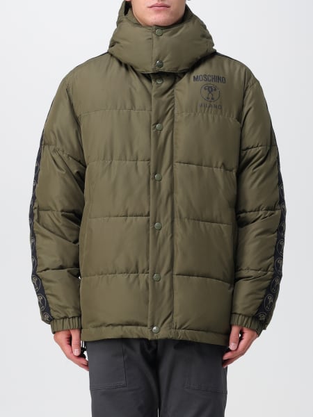 Moschino: Moschino Couture down jacket in quilted nylon
