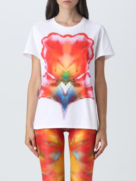 Alexander McQueen jersey T-shirt with contrasting print