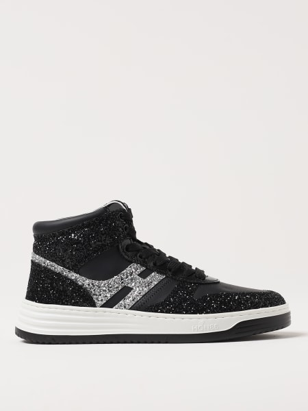 Hogan: Sneakers H630 Basket Hogan in pelle e glitter