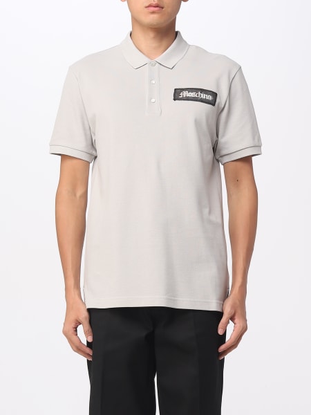 Moschino Couture polo shirt in piqué cotton