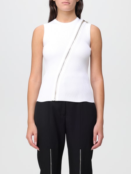 Alexander McQueen top in viscose blend with zip