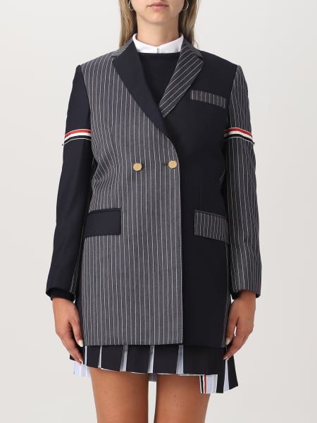 Thom Browne Patchwork Blazer in wool