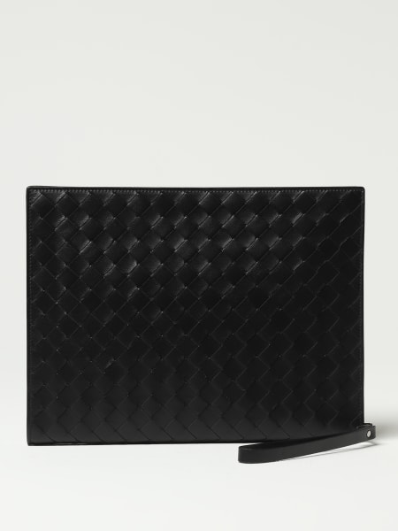 Bottega Veneta intreccio leather document holder