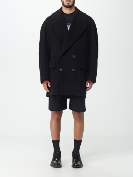 Alexander McQueen double-breasted coat in wool blend