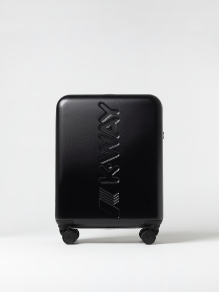 K-Way: Trolley K-Way in acrilico con logo impresso
