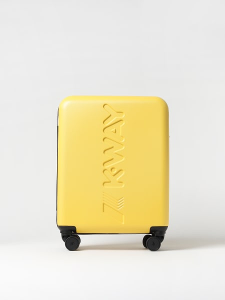 K-Way: Trolley K-Way in acrilico con logo impresso