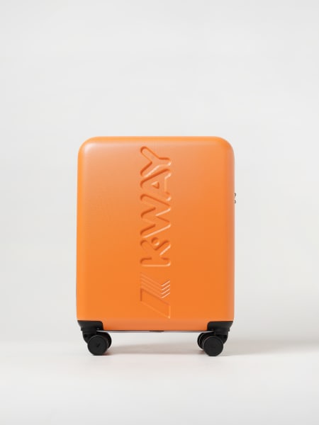 K-Way: Trolley K-Way in acrilico con logo impresso