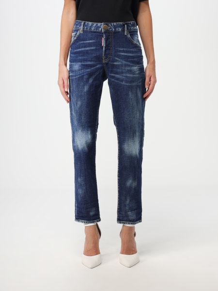 Women's Dsquared2: Dsquared2 jeans in washed denim