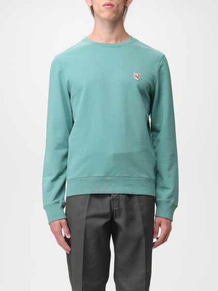 Men's Maison Kitsuné: Maison Kitsuné sweatshirt in jersey with patch