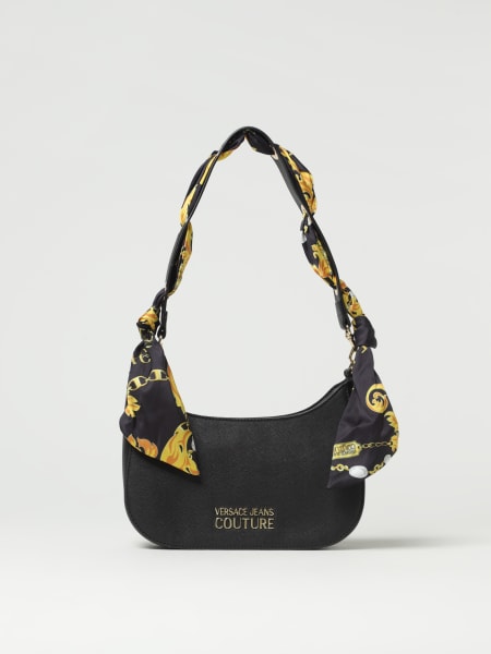 Borsa donna: Borsa Versace Jeans Couture in pelle sintetica saffiano