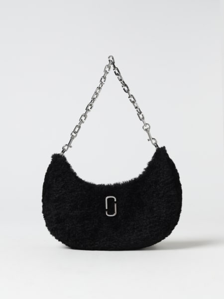 Borsa The Teddy Curve Bag Marc Jacobs in pelliccia sintetica