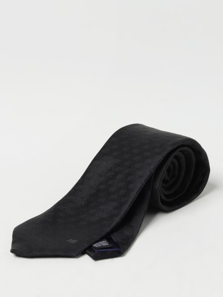 Michael Kors silk tie with MK jacquard monogram